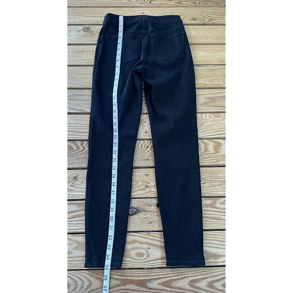Spanx Pull On Skinny Jeans Size XS Women’s Black - Picture 6 of 9